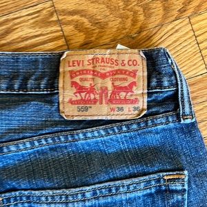 Levi’s 559 jeans 36x36